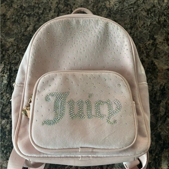 Juicy Couture | Bags | Juicy Couture Light Pink Rhinestone  display picture 2